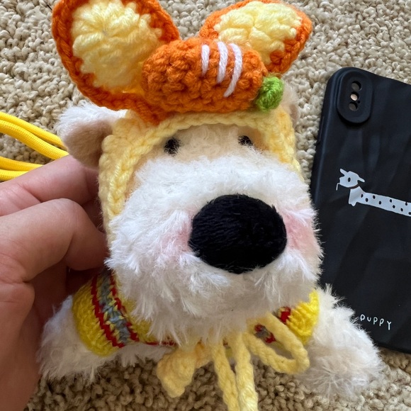 Scottie Plush Charm keychain carrot - Picture 6 of 7